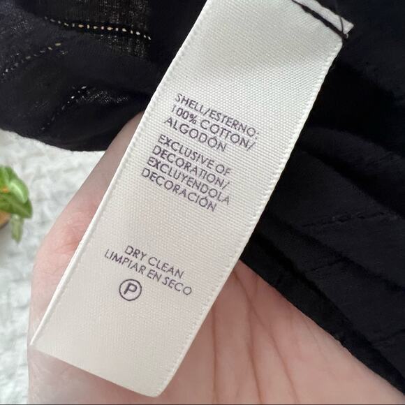 Rebecca Minkoff Pippa Black Ruffle Blouse - Picture 6 of 6